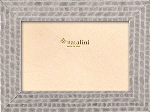 NATALINI ERIS Grigio 10X15 Bilderrahmen mit Unterstützung für Tisch, Tulipwood, Grau, 10 X 15 X 1,5 von Natalini