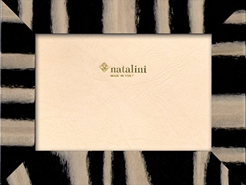 NATALINI MANAU 13X18 Bilderrahmen mit Unterstützung für Tisch, Tulipwood, Schwarz, 13 X 18 X 1,5 von Natalini