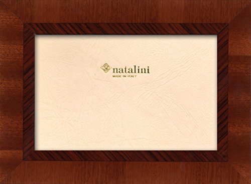 NATALINI MANIERO MOGPAL 13X18 Bilderrahmen mit Unterstützung für Tisch, Tulipwood, Mahagoni, 13 X 18 X 1,5 von Natalini