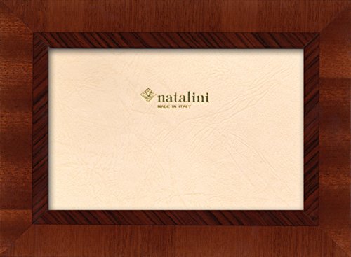 NATALINI MANIERO MOGPAL 10X15 Bilderrahmen mit Unterstützung für Tisch, Tulipwood, Mahagoni, 10 X 15 X 1,5 von Natalini