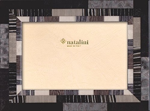 NATALINI MIRA Grigia 10X15 Bilderrahmen mit Unterstützung für Tisch, Tulipwood, Grau, 10 X 15 X 1,5 von Natalini