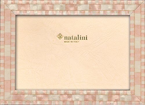 NATALINI MISSORI ROSA 10X15 Bilderrahmen mit Unterstützung für Tisch, Tulipwood, Rosarot, 10 X 15 X 1,5 von Natalini