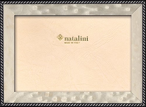 NATALINI OBL Bianco 20X25 Bilderrahmen mit Unterstützung für Tisch, Tulipwood, Weiß, 20 X 25 X 1,5 von Natalini