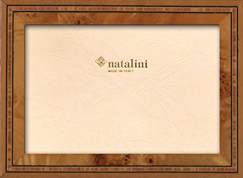 NATALINI P4 10X15 Bilderrahmen mit Unterstützung für Tisch, Tulipwood, Braun, 10 X 15 X 1,5 von Natalini