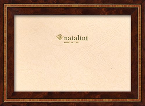 NATALINI P5 10X15 Bilderrahmen mit Unterstützung für Tisch, Tulipwood, Braun, 10 X 15 X 1,5 von Natalini