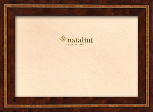 NATALINI P5 13X18 Bilderrahmen mit Unterstützung für Tisch, Tulipwood, Braun, 13 X 18 X 1,5 von Natalini