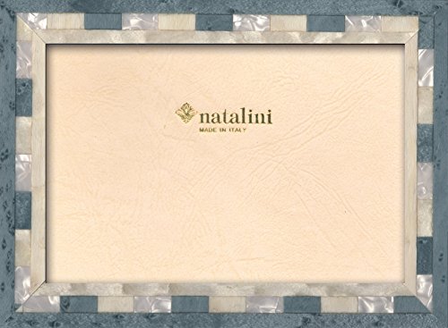 NATALINI QH Azzurro 10X15 Bilderrahmen mit Unterstützung für Tisch, Tulipwood, Hell-blau, 10 X 15 X 1,5 von Natalini