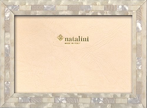 NATALINI QH Bianco 13X18 Bilderrahmen mit Unterstützung für Tisch, Tulipwood, Weiß, 13 X 18 X 1,5 von Natalini