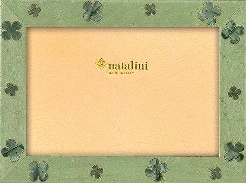 Natalini QUADRIFOGLIO 13X18 Bilderrahmen mit Unterstützung für Tisch, Tulipwood, Grün, 13 X 18 X 1,5 Natalini QUADRIFOGLIO 13X18 Bilderrahmen mit Unterstützung für Tisch, Tulipwood, Grün, 13 X 18 X 1,5 von Natalini