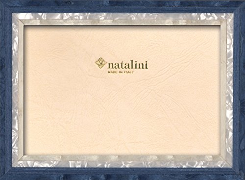 NATALINI Studio BLU 10X15 Bilderrahmen mit Unterstützung für Tisch, Tulipwood, Dunkelblau, 10 X 15 X 1,5 von Natalini