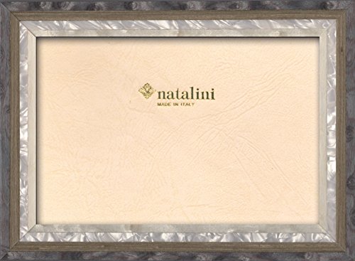 NATALINI Studio Grigio 10X15 Bilderrahmen mit Unterstützung für Tisch, Tulipwood, Grau, 10 X 15 X 1,5 von Natalini