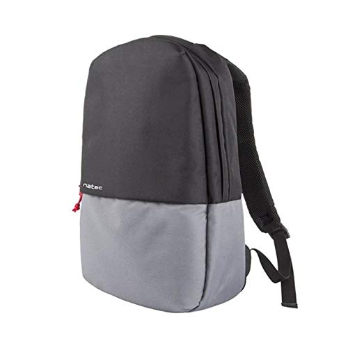 Natec Genesis Gaur 15.6" Rucksack Schwarz, Grau von NATEC