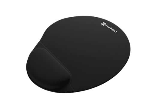 Natec genesis - Natec Mousepad Ergonomic Marmot Gel Filling, schwarz von Natec