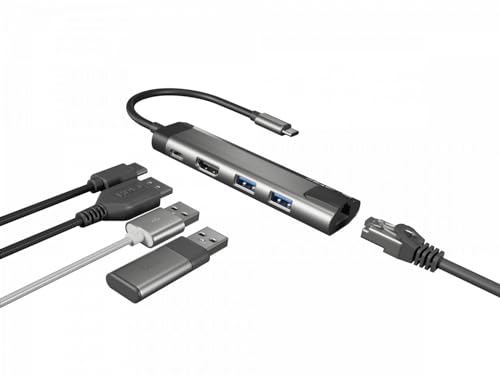 Natec Multiport Fowler Go USB-C -> USB 3.0 x2 HDMI 4K USB-C PD RJ45 Natec Multiport Fowler Go USB-C -> USB 3.0 x2 HDMI 4K USB-C PD RJ45 von Natec