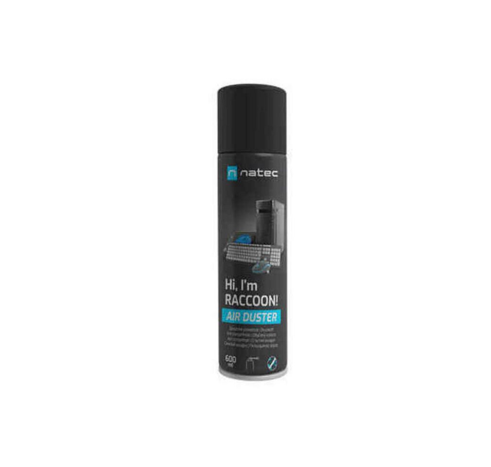 Natec Papierscheren Anti-Staub Spray Racoon Air von Natec