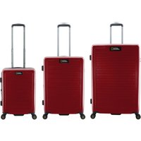NATIONAL GEOGRAPHIC Koffer "CRUISE" 3 Stk. tlg. aus robustem Polycarbonat von National Geographic