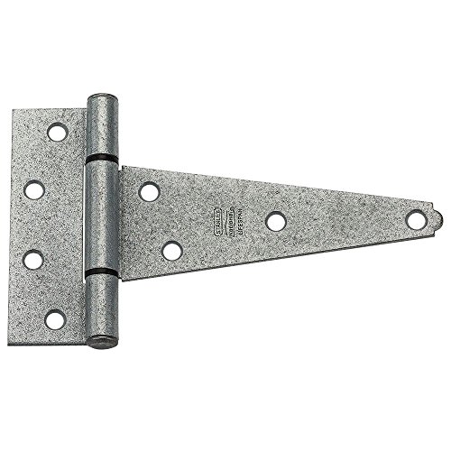 National Hardware N129-452 V286 Extra Heavy T Hinges in Galvanized, 2 pack,6 Inch von National Hardware
