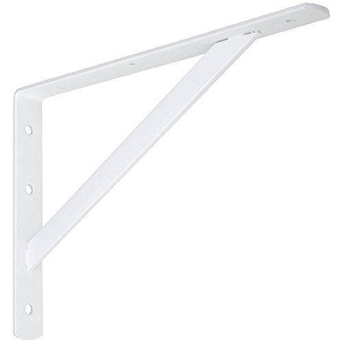 Stanley Hardware Robuste Regalhalterung Nationale Hardware-Verpackung 12 Inch weiß von National Hardware