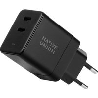 Native Union 35W Dual USB-C Fast GaN PD Wall Charger Black Native Union 35W Dual USB-C Fast GaN PD Wall Charger Black von Native Union