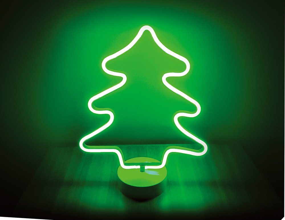 Natsen LED Nachtlicht, LED fest integriert, LED Weihnachten Lampe Nachtlicht Deko Licht, für Haus Party Hochzeit Schlafzimmer Grün Baum von Natsen