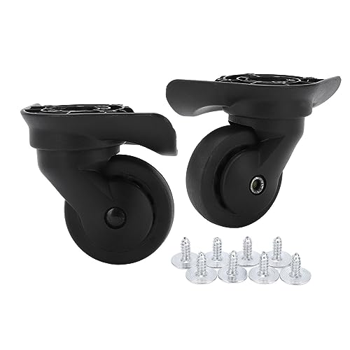 2 Stück A52 Koffer Rollen Gepäck Schwenker Rad Ersatz Schwarz Reise Zoll Box Poröse Räder Lockbox Spinner Rad Reparatur Zubehör Koffer Universal Rad Räder Ersatzrollen Gepäckkoffer 2 Stück A52 Koffer Rollen Gepäck Schwenker Rad Ersatz Schwarz Reise Zoll Box Poröse Räder Lockbox Spinner Rad Reparatur Zubehör Koffer Universal Rad Räder Ersatzrollen Gepäckkoffer von Natudeco