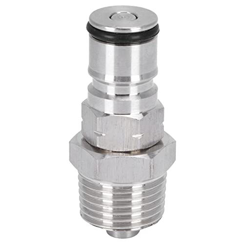 Ball Lock Keg Post 19/32-18 Ball Lock Post 1/2 Zoll NPT Außengewinde Gas Ball Lock Keg Post Adapter Für Cor Keg Disconnect Fitting von Natudeco
