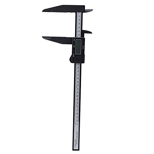 Elektronischer Messschieber, 150 Mm/300 Mm Kohlefaser-Digital-Lineal-Messschieber Mit Langer Backe Vielseitiges Und Genaues Lineal-Messwerkzeug Für Industrie- Und Heimwerkeranwendungen(300MM) von Natudeco