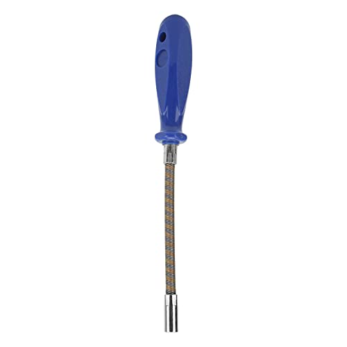 Flexibler 7-mm-Sechskantschraubendreher, um 90 Grad Biegbarer Innensechskant-Schlauchklemmendreher Vielseitiger Innensechskant-Schraubendreher Für Heimwerker Und Mechaniker von Natudeco