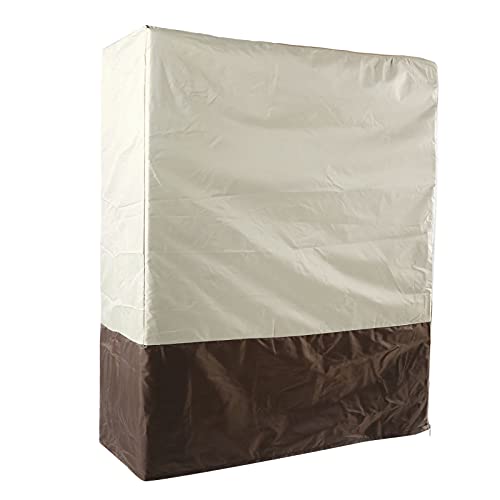 Klappbare Bettkappe,Zusammenklappbare Bettdecke Klapp Bett Staubs chutz Abdeckung Tages Bett Aufbewahrung Abdeckung Passt Einzel klapp betten Wasserdicht Schutz Bett Abdeckung 33,4" x 12,9" x 42,1" von Natudeco