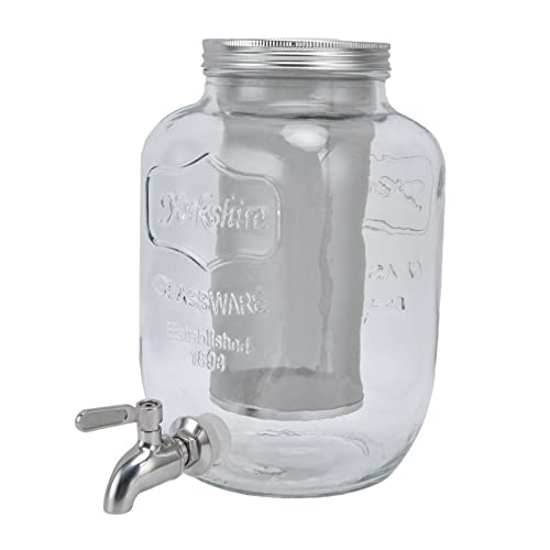 Natudeco 4L Cold Brew Kaffeemaschine Großer Cold Brew Behälter Haushalt Kaffeespender Infuser Kaffeefass aus Borosilikatglas 304 Edelstahl Wasserhahn und Filter für Kaffee oder Tee Natudeco 4L Cold Brew Kaffeemaschine Großer Cold Brew Behälter Haushalt Kaffeespender Infuser Kaffeefass aus Borosilikatglas 304 Edelstahl Wasserhahn und Filter für Kaffee oder Tee von Natudeco