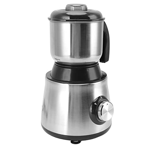 Natudeco Elektrische Bohnenmühle Getreidemühle Restaurant Crusher Spritzwassergeschützter Hochleistungs-Nahrungsmittelstampfer EU-Stecker 220‑240 V für Bürobar Natudeco Elektrische Bohnenmühle Getreidemühle Restaurant Crusher Spritzwassergeschützter Hochleistungs-Nahrungsmittelstampfer EU-Stecker 220‑240 V für Bürobar von Natudeco