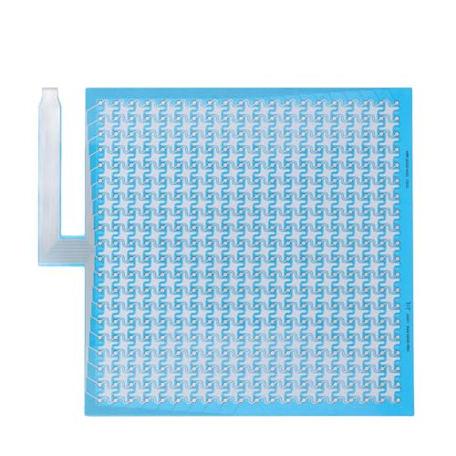 Natudeco Flexibler Dünnschicht-Drucksensor, 400 Messpunkte, Dünnschicht-Drucksensor-Pad, flexibler Kraftsensor für Kissen und Matratzen von Natudeco