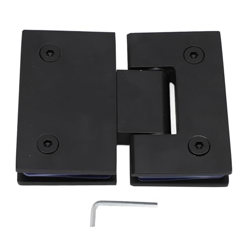 Natudeco Glassuschtür Scharniere 180 Grad Hochleistungs-Glas-Türscharnier für 5/16-1/2in 8 mm-12 mm dicke rahmenlose Badezimmertüren Duschtür-Hardware Ersatzem Natudeco Glassuschtür Scharniere 180 Grad Hochleistungs-Glas-Türscharnier für 5/16-1/2in 8 mm-12 mm dicke rahmenlose Badezimmertüren Duschtür-Hardware Ersatzem von Natudeco