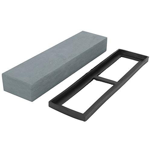 Natudeco Wetzstein Wetzstein 5000er Körnung Feiner Schleifstein mit Silikonbasis Messerschärfset Kit Küchenpolierwerkzeug für Haushaltsküchenmesser von Natudeco