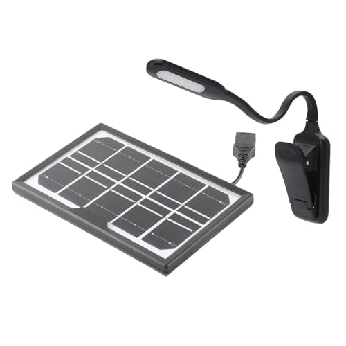 Natudeco Wiederaufladbare Solar-Leselampe Solar-Clip-Tischlampe Solar-Schreibtischlampe LED-Licht-Leselampe Leselampe für Betten, Kopfteile, Schreibtische, Werkbänke, Regale, Notenständer, Klaviere Natudeco Wiederaufladbare Solar-Leselampe Solar-Clip-Tischlampe Solar-Schreibtischlampe LED-Licht-Leselampe Leselampe für Betten, Kopfteile, Schreibtische, Werkbänke, Regale, Notenständer, Klaviere von Natudeco