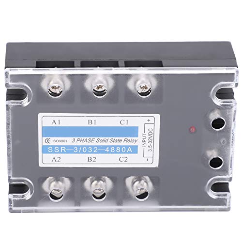 Natudeco SSR-3 032-4880A DC‑AC 480 V 3-Phasen-Halbleiterrelais Industrielle Verteilungssteuerungsausrüstung für petrochemische Ausrüstungsverpackungsmaschinen Natudeco SSR-3 032-4880A DC‑AC 480 V 3-Phasen-Halbleiterrelais Industrielle Verteilungssteuerungsausrüstung für petrochemische Ausrüstungsverpackungsmaschinen von Natudeco