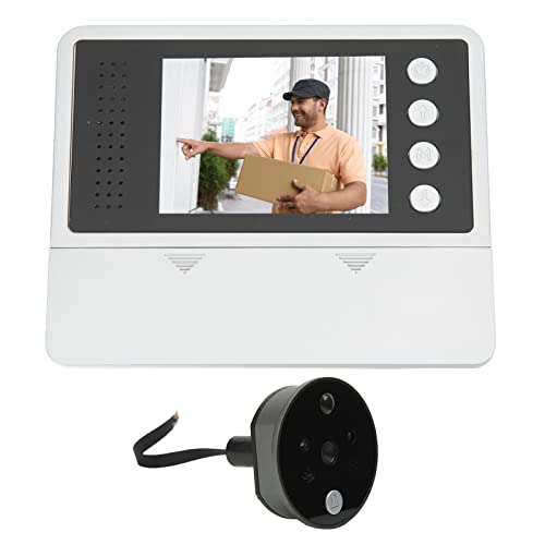 Sicherheits-Türklingelkamera Für Den Außenbereich, HD-Video-Türklingel, Digitaler Türspion Mit Weitwinkelansicht, 4 Klingeltöne, 2-Wege-Gegensprechanlage Für Zuhause, Apartment, Hotels Sicherheits-Türklingelkamera Für Den Außenbereich, HD-Video-Türklingel, Digitaler Türspion Mit Weitwinkelansicht, 4 Klingeltöne, 2-Wege-Gegensprechanlage Für Zuhause, Apartment, Hotels von Natudeco