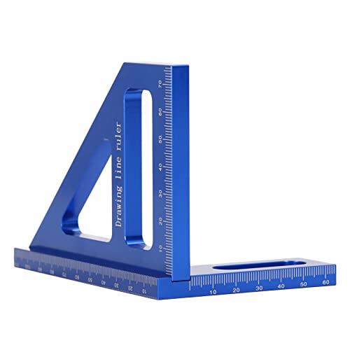 Winkel messgerät 45 90 Grad Rechtwinklig-Ruler 3D-Gehrung Winkel-Ruler Holzwerk zeug für drei dimensionale Werkstücke von Natudeco