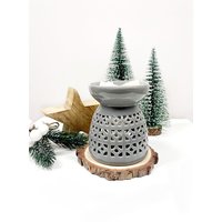 Duftlampe, Keramik, Grau Duftlampe, Keramik, Grau von NatuerlichDufte