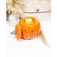 Duftlampe, Ölbrenner, Kürbis, Orange von NatuerlichDufte