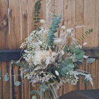 Trockenblumenstrauß/Haltbarer Strauß Boho - Naturstrauß Blumenstrauß Geschenkstrauß Trockenbouquet Getrockneter von NatuerlichGestalten