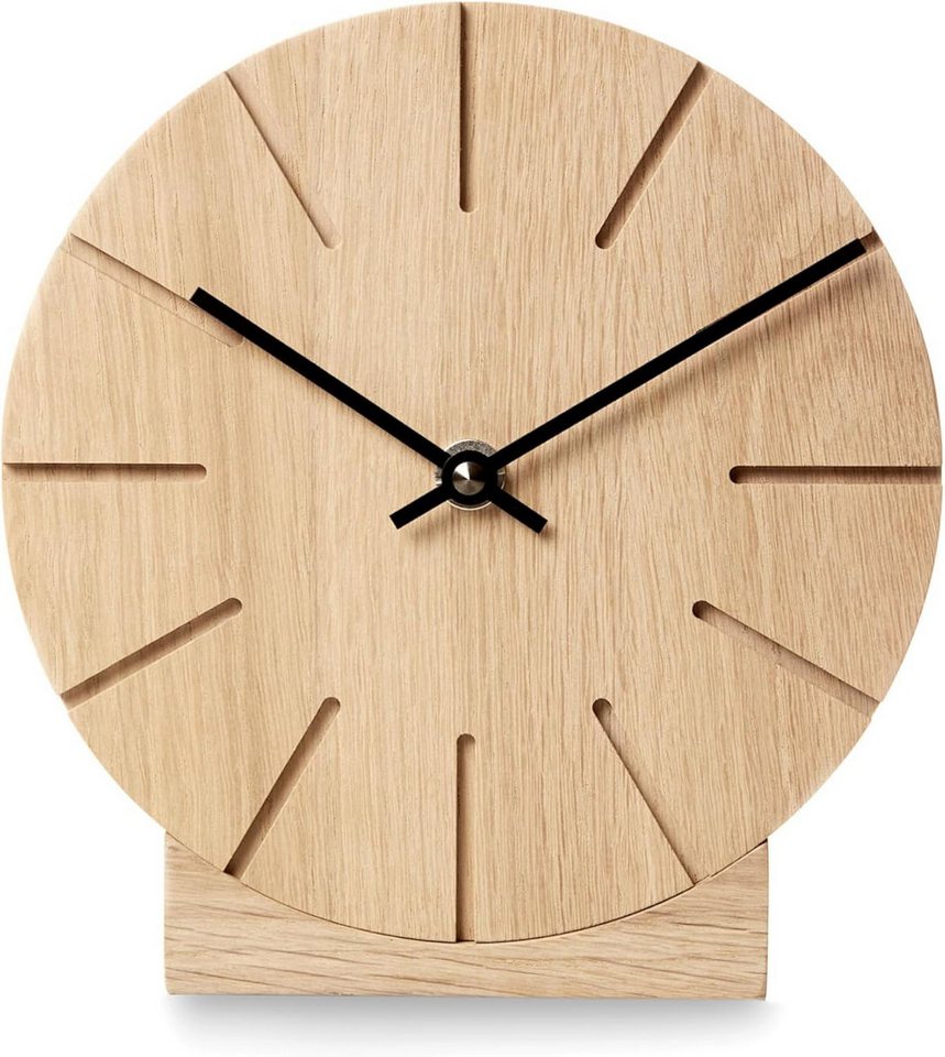 Natuhr Tischuhr Wanduhr / Boom Eiche Massivholz Quarzwerk Natuhr Tischuhr Wanduhr / Boom Eiche Massivholz Quarzwerk von Natuhr