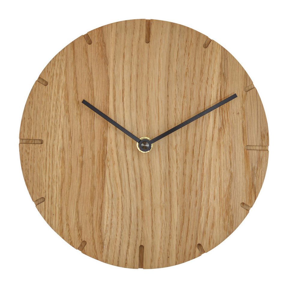 Natuhr Wanduhr Solide Mini Massivholz Eiche Geölt Mit Quarzwerk Natuhr Wanduhr Solide Mini Massivholz Eiche Geölt Mit Quarzwerk von Natuhr