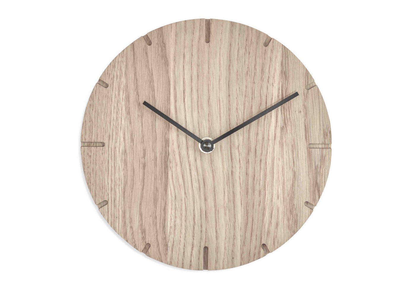 Natuhr Wanduhr Solide Mini Massivholz Eiche Mit Quarzwerk Natuhr Wanduhr Solide Mini Massivholz Eiche Mit Quarzwerk von Natuhr