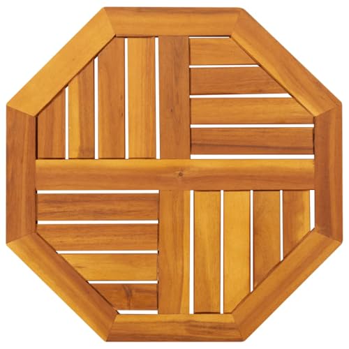 Natulvd 50 cm achteckige Tischplatte | 20 mm T | Premium-Holzarbeitsplatten | achteckige Arbeitsplatten | Schreibtisch-Arbeitsplatte von Natulvd