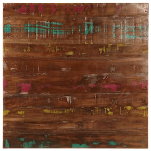 Natulvd 70 x 70 cm Tischplatte – Ersatz-Essbrett aus Holz – rustikales Altholz – pflegeleicht – 38 mm dick Natulvd 70 x 70 cm Tischplatte – Ersatz-Essbrett aus Holz – rustikales Altholz – pflegeleicht – 38 mm dick von Natulvd