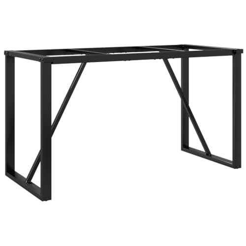 Natulvd Metall-Tischbeine, 73 cm H, O-förmiger Rahmen, robuste industrielle Möbelbeine für Couchtisch, Bank, Sofa, Schrank, 140 x 60 x 73 cm Natulvd Metall-Tischbeine, 73 cm H, O-förmiger Rahmen, robuste industrielle Möbelbeine für Couchtisch, Bank, Sofa, Schrank, 140 x 60 x 73 cm von Natulvd