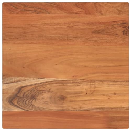 Natulvd Tischplatte 60 x 60 cm – Ersatz-Essbrett aus Holz – natürliche Farbe – pflegeleicht – 38 mm dick von Natulvd