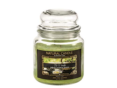 Natur Candle 167062 Duftkerze Green Tee, 100% Vegetale, 380 g, s Natur Candle 167062 Duftkerze Green Tee, 100% Vegetale, 380 g, s von Natur Candle