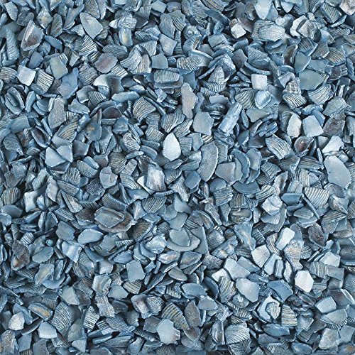 Natur-deko Effekt-MUSCHELGRANULAT 2-5mm 1 kg Muschel Sand in BLAU -90 von Natur-deko